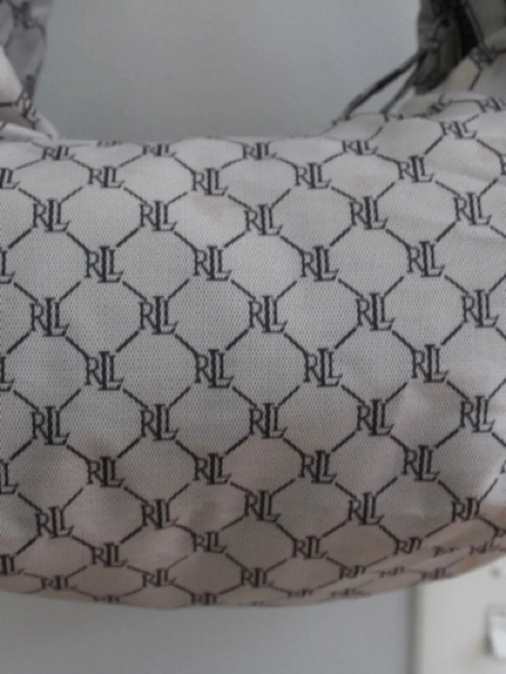 Lauren Ralph Lauren Y2K logo hobo bag